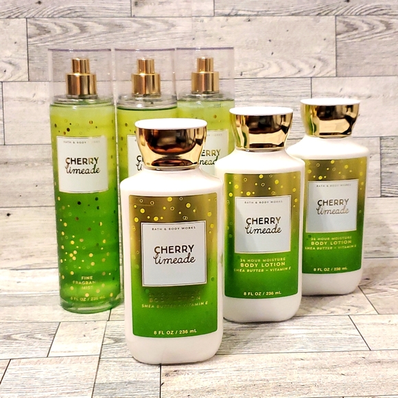 Cherry Limeade Body Care Lot